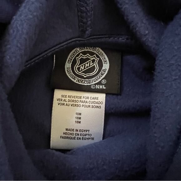 NHL Tampa Bay Lightning baby hoodie 18M - Picture 2 of 2